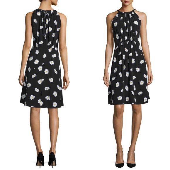 kate spade Dresses & Skirts - {Kate Spade} Daisy Dot Bumblebee Tie Back Dress